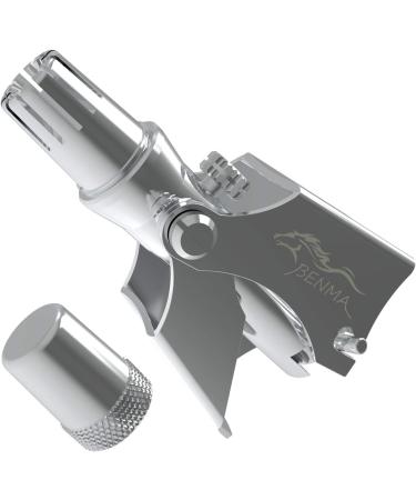 Nasal Hair Cutter & Trimmer | Stainless Steel Nose & Ear Trimmer for Men | Painless Washable Facial Hair & Eyebrow Trimmer - Buy Online on SooperMarket.com