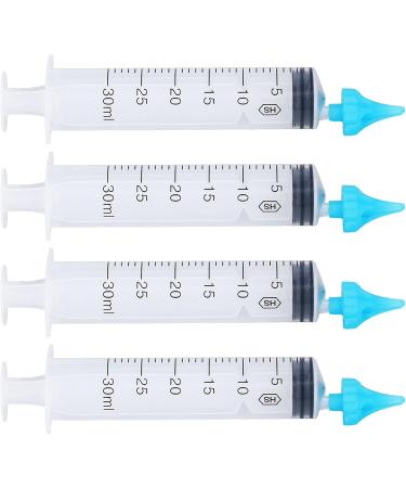 4pcs 30ml Ear Wax Cleaner Removal Syringe Tool Kit for Children & Adults - Buy Online on SooperMarket.com