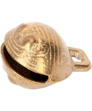 6PCS 1.3inch Vintage Bronze Jingle Bells for Holiday Christmas Decoration and DIY Crafts - Antique Copper Bell for Dog Cat Pet Home Door Decor - Gold Brass Bell - Buy Online on SooperMarket.com