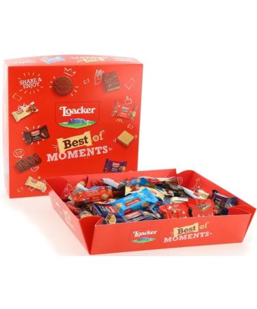 Best of Moments Collection Variety Pack of Wafers & Chocolates (65 Pieces) by Loacker - Pack of 12 Different Irresistible Flavors and Exquisite Treats | Individually Wrapped Italian Delights by Swiss+ - Buy Online on SooperMarket.com