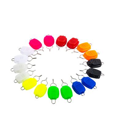 Goture Fishing Reel Line Stopper Tackle Baitcasting Spinning Reel Line Clip Buckle Keeper Holder Accessories - 18PCS