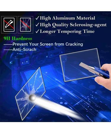 iDaPro Sony Alpha A7R V Screen Protector - 3 Pack Tempered Glass, Easy Installation - Buy Online on SooperMarket.com