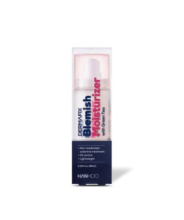 Hanhoo Dermafix Blemish Moisturizer with Green Tea and Calamine | Hydrating and Soothing for Blemish-Prone Skin | Controls Oil and Reduces Redness | 2.02 fl. oz - Buy Online on SooperMarket.com