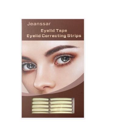 Double Eyelid Tapes Invisible Eyelid lift Stripes Instant Eye lid Lift Without Surgery Stay 24 hours Eyelid Correcting Beauty Tools for Hooded Uneven 200pcs Double-sided sticky Brown