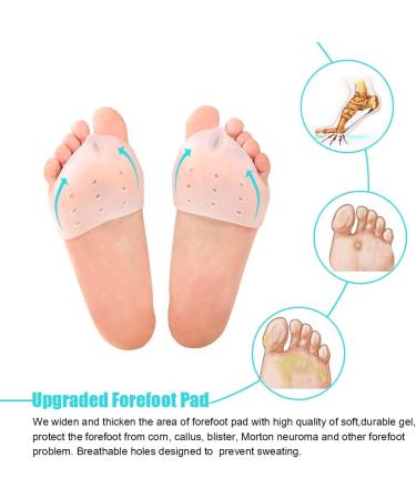 Pad Toe Separator Gel & Bunion Corrector with Metatarsal Pads - Prevent Calluses & Improve Alignment - Buy Online on SooperMarket.com