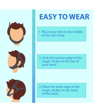 Chin Straps for Snoring - Effective Anti Snoring Devices - Adjustable Anti Snoring Devices - Soft and Breathable Anti-Snoring Chin Strap for Men and Women to Stop Snoring - Buy Online on SooperMarket.com