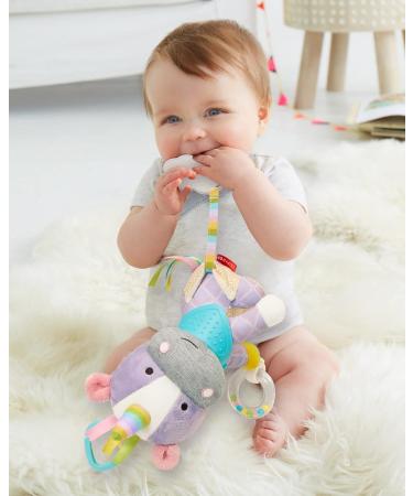 Skip Hop Bandana Buddies Baby Unicorn Toy - Multi-Sensory Rattle & Teething Toy - Buy Online on SooperMarket.com