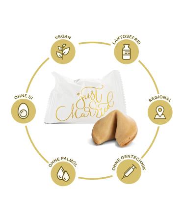 30 Lucky Cookies Wedding Favors - Individually Packaged Gifts for Couples - Made in Germany - Unique Wedding Gifts & Decorations - Buy Online on SooperMarket.com