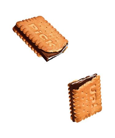 Shop Pick Up! Theken Display Bundle - Original & Choco & Milk Bars - Crisp Milk Chocolate Cookies - 3 Displays of 24 Pieces - International Shipping Available - Buy Online on SooperMarket.com