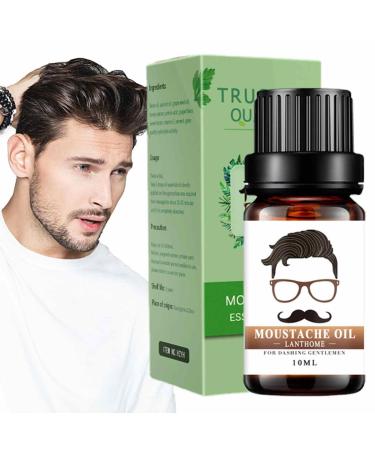 Visiblurry Natural beard growth - beard growth oil and balsa for men 10 ml - moisturizing organic natural means for the beard for beard growth