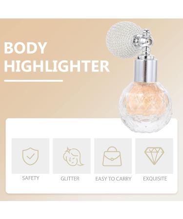 Pretty Vulgar Shimmer Powder Glitter Spray in Champagne Gold - Body Highlighter for Glowing Skin - Buy Online on SooperMarket.com