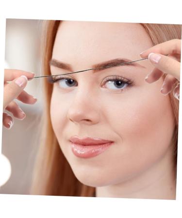 Healeved 1Box eyebrow makeup tool Eyebrow Drawing Auxiliary Tool Brow Mapping Wire Ruler 6x4.5cm White - Buy Online on SooperMarket.com