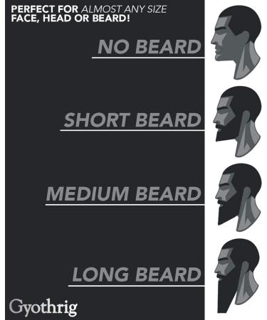 Gyothrig Reusable Fashion Face Beard Covering for Bearded Men Blue Star X-Large (Pack of 4) - Buy Online on SooperMarket.com