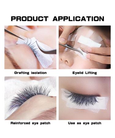 10 Rolls Eyelash Extension Tape - Medical Non-woven Breathable Adhesive for Eyelash Grafting & Beauty Supplies - International Shipping Available - Buy Online on SooperMarket.com