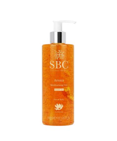 SBC Skincare - Moisture gel for the face and body with Arnica - 300 ml - relaxed and relieves muscle complaints - moisturizer - Arnica Moisturising Gel 1 piece (1 Pack)