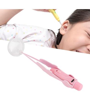 Ear Wax Removal Tool Kit with LED Light USB Powered Earwax Spoon Digger Tweezers for Kids & Adults Nonslip Design Automatic Power Off Practical & Convenient to Carry