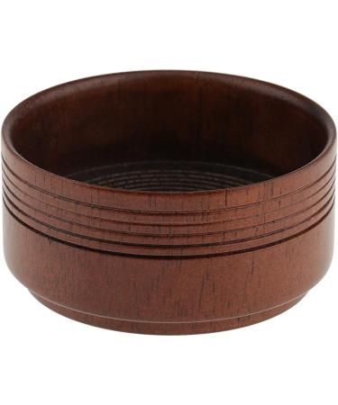 Men's Retro Wooden Shaving Mug 3 Piece Set | Vintage Style Grooming Accessories for Men - Buy Online on SooperMarket.com