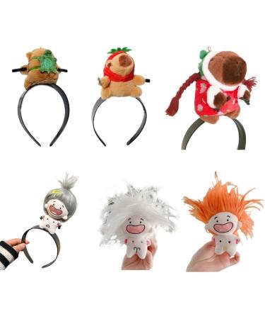 JSGHGDF Halloween Shape Hairband Women Student Photography Hairband Shape Washing Face Headbands Cotton Doll Finishgy - Buy Online on SooperMarket.com