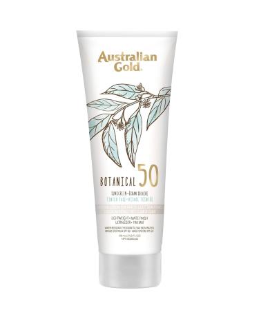 Australian Gold SPF 50 Botanical Tinted Face Mineral Sunscreen 3OZ Fair to Light Skin Tone Mineral Suncreen - Buy Online on SooperMarket.com