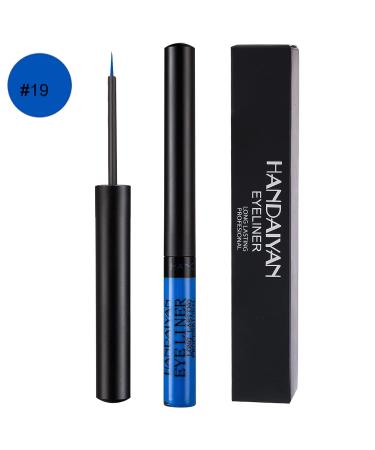 DekRion Liquid Eyeliner - Matte Colored Waterproof Eye Makeup in Light Blue - High-Pigmented Colorful Liner - 1PC - Buy Online on SooperMarket.com