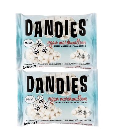 Vanilla Marshmallow Bundle With Dandies Mini Vegan Vanilla Marshmallows 200g (2 Pack)