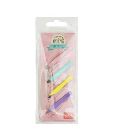 Legami Bye Bye Frida Set - 4 Mini Stainless Steel Tweezers for Precision Hair Removal | Perfect for Hidden Hair - Buy Online on SooperMarket.com