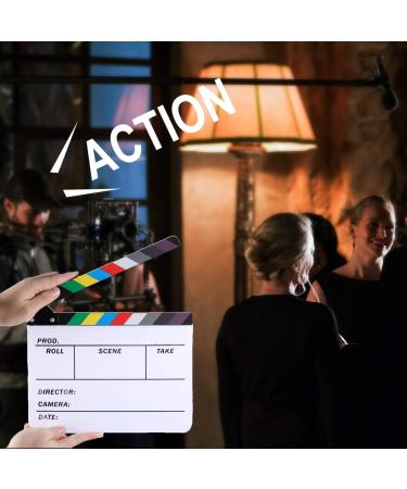 Lynkaye Movie Clapboard Director's Cut Action Scene Party Decorations - Colorful - 11.8x10.6 inches - Buy Online on SooperMarket.com