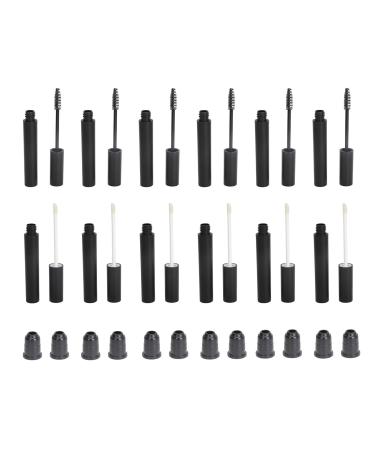 12Pcs Empty Mascara Tube Mascara Tubes Mascara Container 4ml Empty Make Up Tube Black Sealing Lip Gloss Tube Mascara Tube for Daily Travel Camping