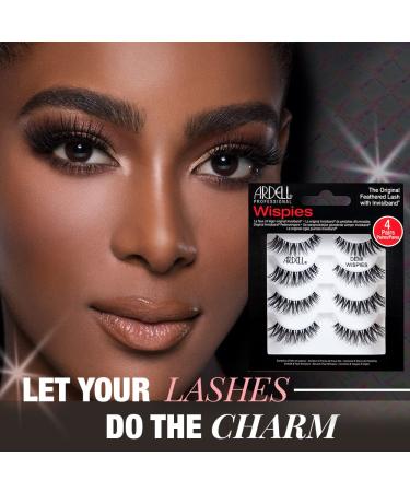 Ardell Demi Wispies False Eyelashes Black - Full Volume Strip Lashes 2-Pack (4 pairs) - Eye Make-Up Enhancement - Buy Online on SooperMarket.com
