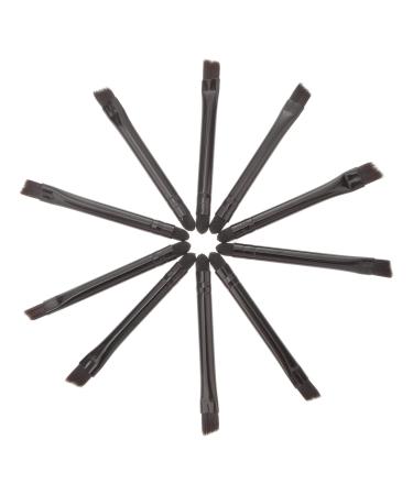 Baluue 40 Pcs Eye Shadow Brush Cosmetic Brush Eyeshadow Brush Sponge Makeup Brush Makeup Tool 5.8X0.7X0.5CMx4pcs Blackx4pcs