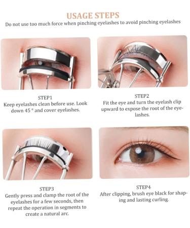 1PC Eyelashes Curler with Built-in Comb Professional Lashes Curler Eyelashes Accessories Fits All Eye Shape Blue - Buy Online on SooperMarket.com