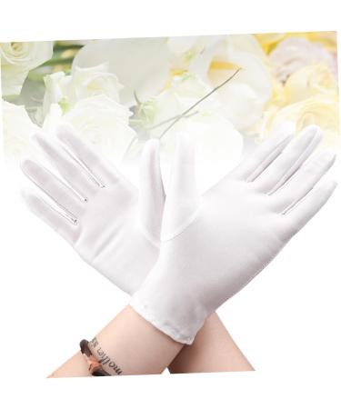 FOMIYES 9 Pairs Moisturizing Hand Gloves Moisturizer Gloves Jewelry Inspection Gloves Etiquette Gloves Food Gloves Moisturizing Gloves Soft Cotton Serving Gloves Elastic Gloves Clean Work - Buy Online on SooperMarket.com