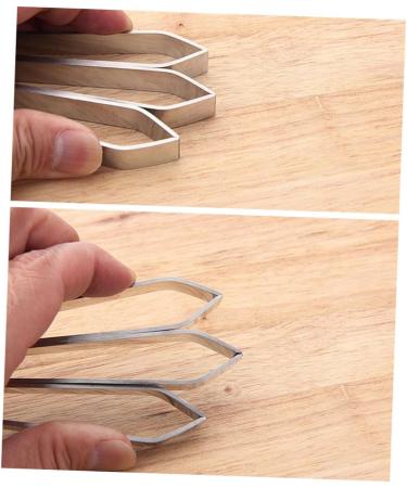 Angoily 3 pcs Kitchen Tweezers Set - Sloping Pointed Hair Tools for Bone & Fishbone Removal - Buy Online on SooperMarket.com