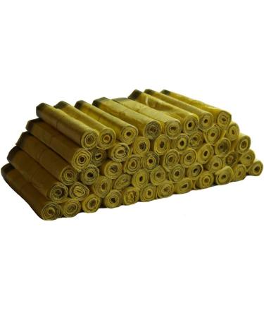 Premium Yellow Bags - 50 Rolls (650 Bags) | 15 m Thickness | International Shipping Available - Buy Online on SooperMarket.com