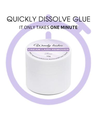 Buy Lash Cluster Glue & Remover Kit - Strong Clear Glue & Safe Cream Remover for DIY Lash Extensions | Fast No Residual Shipping Worldwide - Buy Online on SooperMarket.com