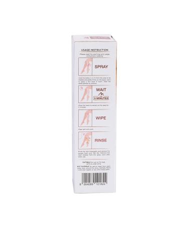 5-Minute Hair Removal Cream for Bikini Line & Underarms - Effective Spray Foam (50ml) | Fast Shipping Worldwide - Buy Online on SooperMarket.com