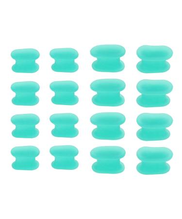 Soft Silicone Toe Separator Spacers for Bunions - Men and Women - Skin Friendly - Correct Overlapping Toes - Sports Activities - Buy Online on SooperMarket.com