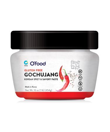 Sunchang Hot Pepper Paste Gold (Gochujang) 500g (Gluten-Free, 1 Pound (Pack of 1))