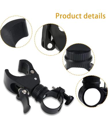 Buy Mhymx 360 Rotatable Bicycle Light Bracket - Universal Flashlight Holder for Bikes (Black) | Shop Now - Buy Online on SooperMarket.com