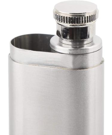 Cigar Holder 7.1 * 1.8 * 1in Stainless Steel Pocket 2-Tubes Hip Cigar Case Flask and Cigar Holder Humidor Groomsmen Gifts - Buy Online on SooperMarket.com