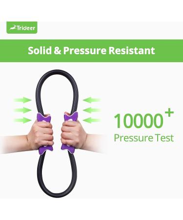 Pilates Ring 12 Inch - Magic Circle Equipment for Thighs, Abs, and Legs Workout - Buy Online on SooperMarket.com