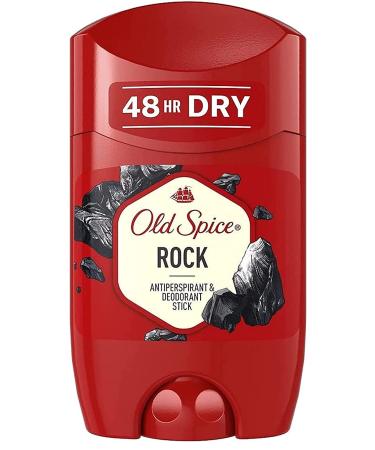 Old Spice Rock Deodorant Stick for Men (50 ml) for Men Antiperspirant with Long Lasting Fragrance 50 ml (Pack of 1)