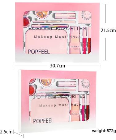 Joyeee Teen Girl Makeup Kit Include 20 Colors Glimmer Matte Eyeshadow Palette Foundation Face Sculpting Contour Palette Lipstick Blush Eyeliner Pencil Mascara Eyebrow Pen for Eye Makeup # Niceface 3 - Buy Online on SooperMarket.com