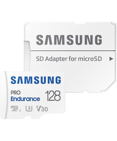 SAMSUNG PRO Endurance 128GB MicroSDXC Memory Card - Dash Cam, Body Cam, Security Camera - Class 10 U3 V30 | MB-MJ128KA/AM - Buy Online on SooperMarket.com