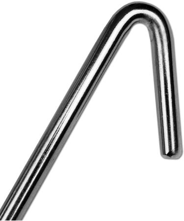 Buy 10 Pieces Double V-Tip 17 cm Fish Smoking Hooks - Premium Quality International Shipping - Buy Online on SooperMarket.com