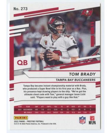 2022 Panini Prestige #273 Tom Brady NM-MT Tampa Bay Buccaneers Football Card - Buy Online on SooperMarket.com