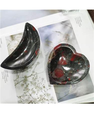 SLXWSXZE Home Decor Blood Stone Bowls Natural Stones Minerals Crystals GemsReiki for Home Decoration Gemstones Gifts Natural Crystal Natural Stones Reiki Crystals (Color : Heart Size : 250-350g) 250-350g Heart - Buy Online on SooperMarket.com