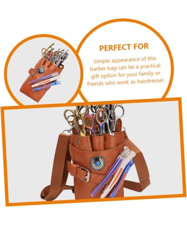 Balacoo Barber Bag Tool Kit | Portable Hairdresser Waist Bag & Scissor Organizer for Stylists - Buy Online on SooperMarket.com