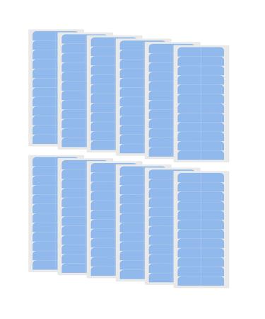 288 Pcs Hair Extension Tapes Hair Tapes for Extensions 12 Pieces Double Sided Extension Tape Replacement for Hair Extensions (4x10cm Blue)