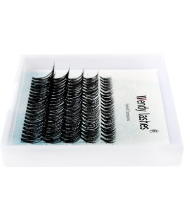 D Curl 0.07mm Mixed Cluster Lashes 8-16mm | 30 Root Individual Eyelash Extensions - Buy Online on SooperMarket.com